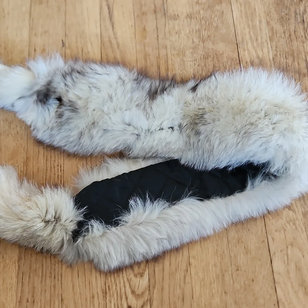 Vintage Fox Fur Scarf Collar OS